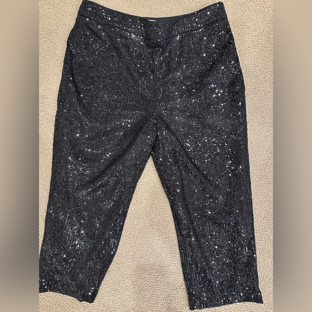LOFT Elegant Black Trousers